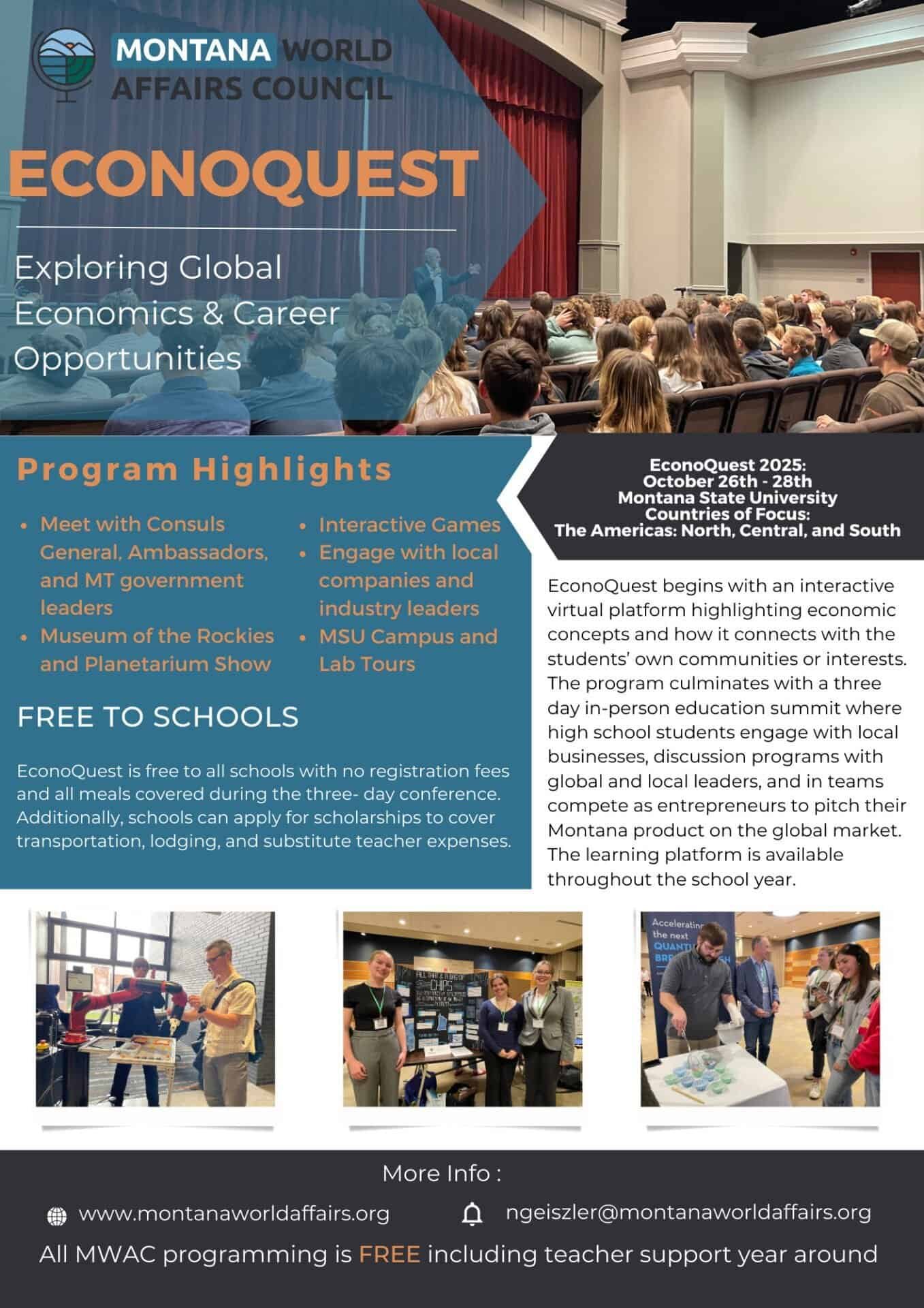 econoquest flyer 2025
