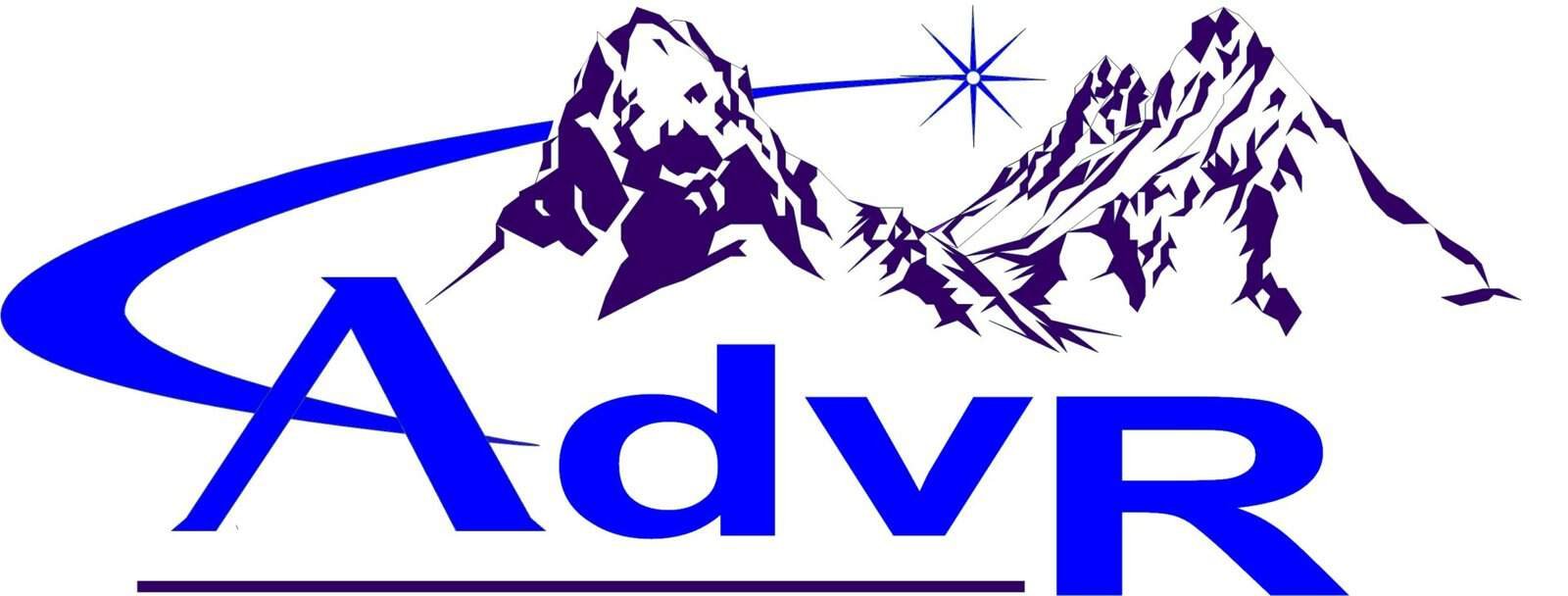 advr logo blue purple