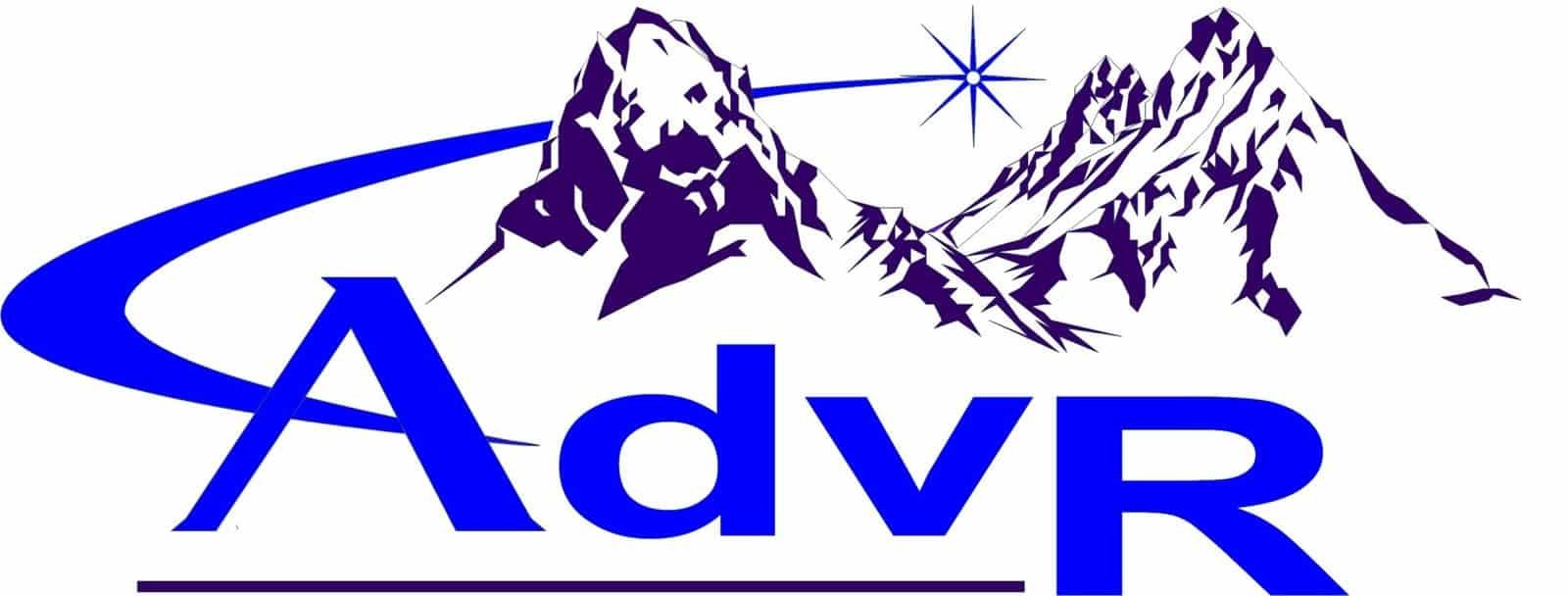 advr logo blue purple